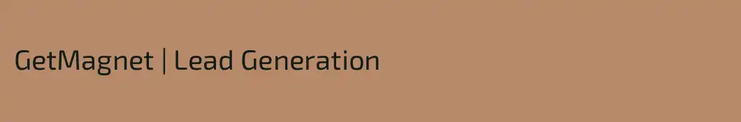 GetMagnet | Lead Generation